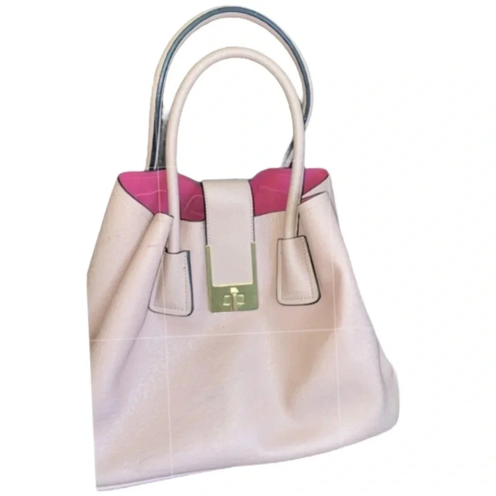 Aldo classic canvas Towler nude tote